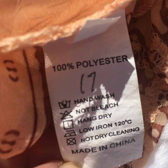 Bohemian sheer kimono with bull on back - Picture 5 of 6